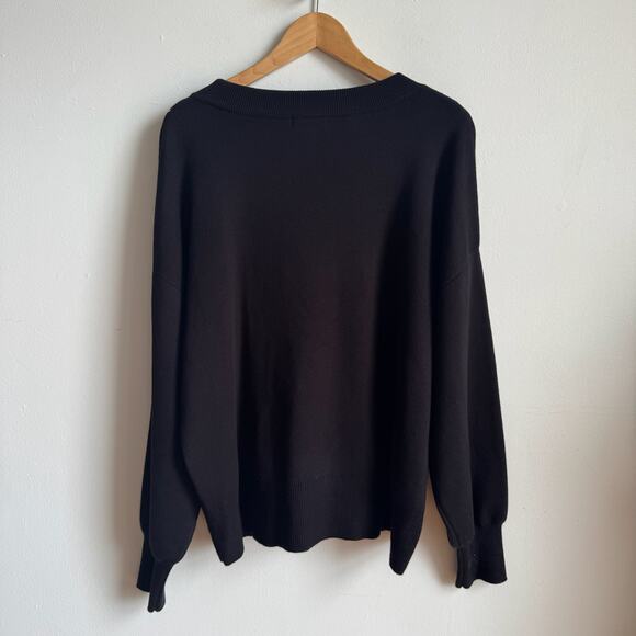 NWT TOPSHOP Black Sequin Nutcracker Christmas Jumper Not So Ugly Sweater - Picture 3 of 7